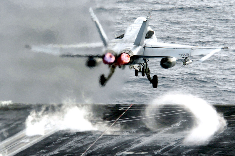 The F-18 Hornet is simply one of the most beautiful airplanes ...